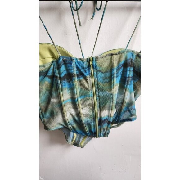 Fashion Nova High Love Mesh Corset Size S - Picture 6 of 7